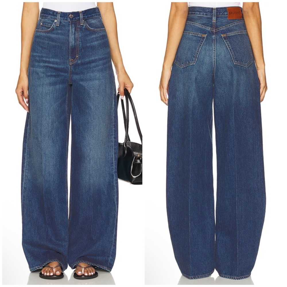 GRLFRND Rey High Rise Wide in Pico Blvd Size 25